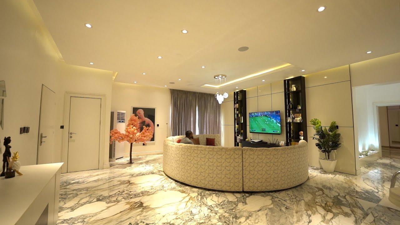 Inside a cosy Airbnb Shortlet Apartment for Parties & Short Stay In Abuja