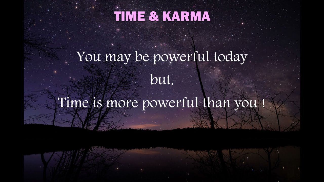 TIME & KARMA By Zindagi Quotes