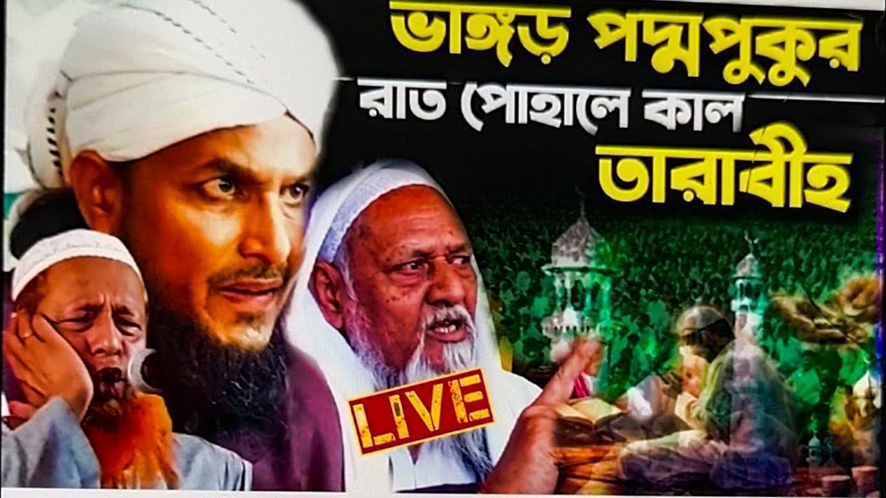 🌹 LIKE পীর ইব্রাহিম সিদ্দিকী | মুফতী আব্দুল হাকিম সাহেব | হাফেজ সাইফুল্লাহ | পদ্মপুকুর মসজিদ থেকে