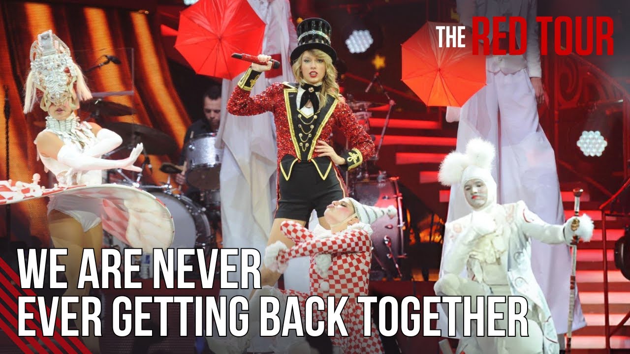 Taylor Swift - We Are Never Ever Getting Back Together (Live on The Red Tour)