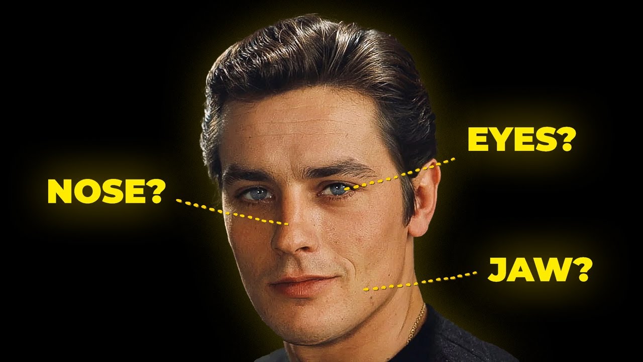 Why Alain Delon's Face Is Peak Male Beauty