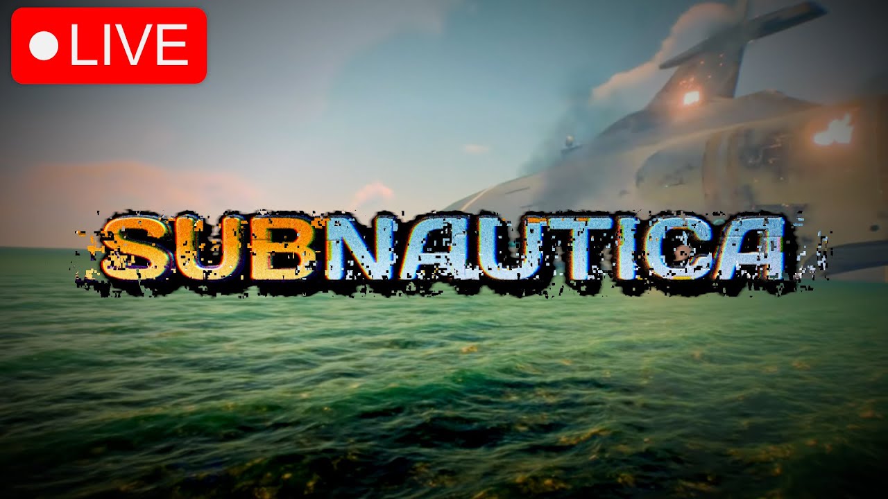 🔴FIRST TIME Playing Subnautica! | NO SPOILERS