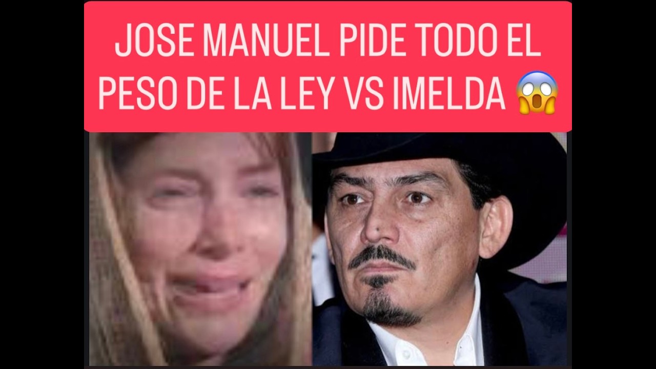 JOSE MANUEL FIGUEROA ¡ PIDE TODO EL PESO DE LA LEY VS IMELDA !