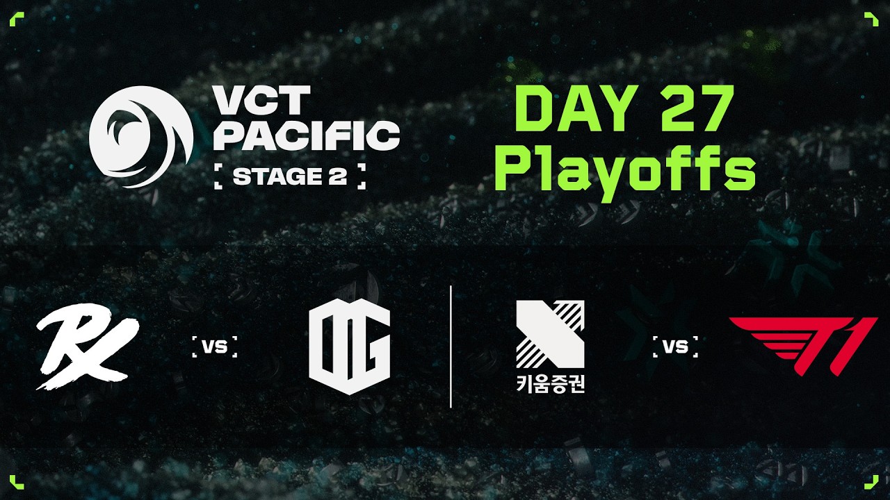 ONG vs. PRX / T1 vs. KRX - VCT Pacific - Stage 2 - Playoffs - Hari 3
