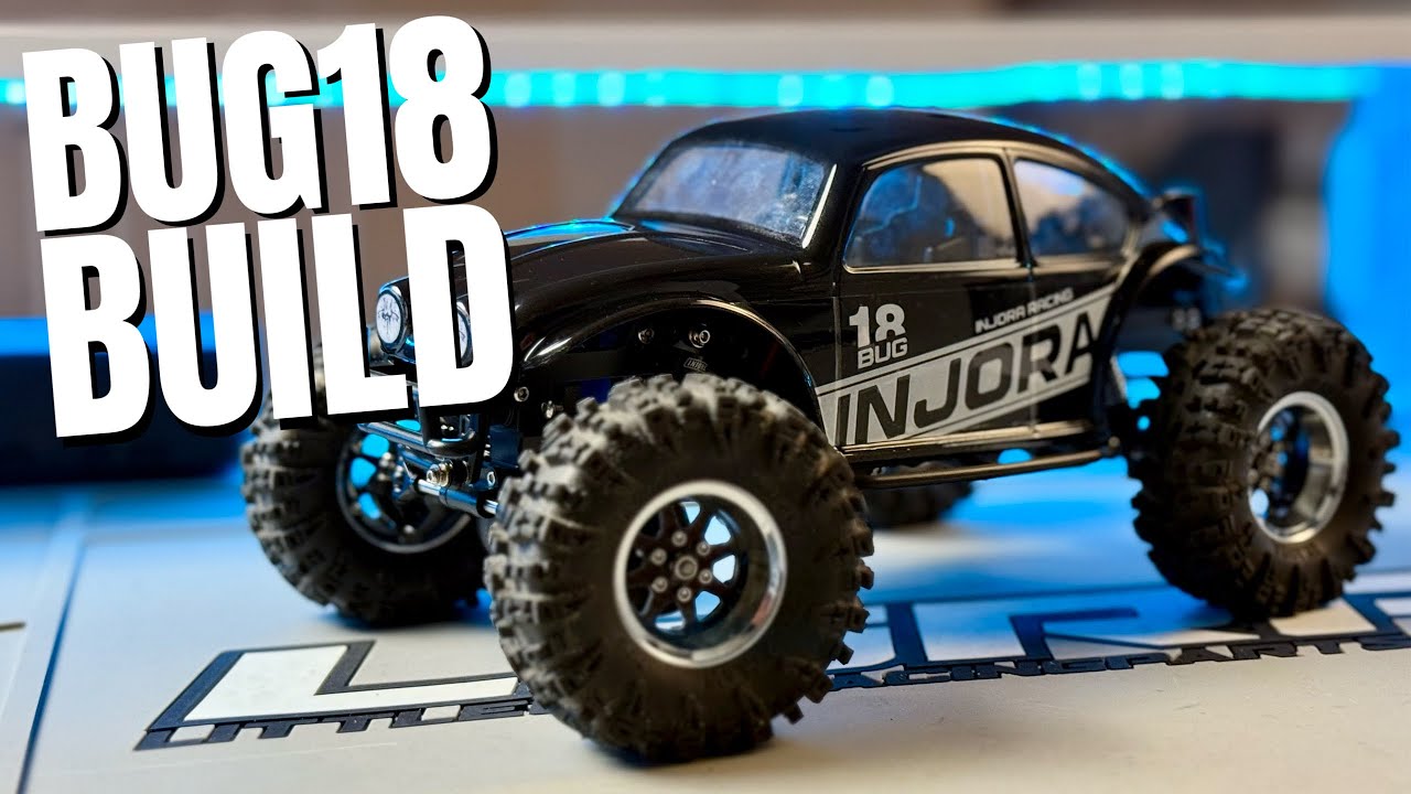 Доступная индивидуальная сборка TRX4M — с комплектом Injora Bug18 это просто!