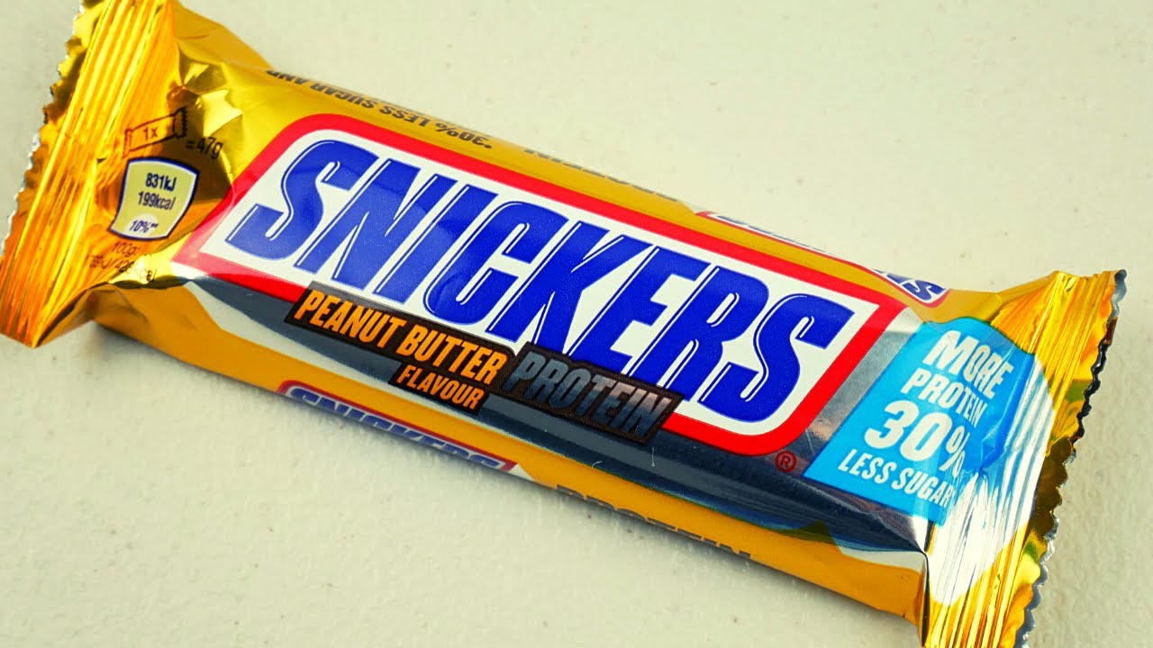 Snickers Peanut Butter Protein Candy Bar