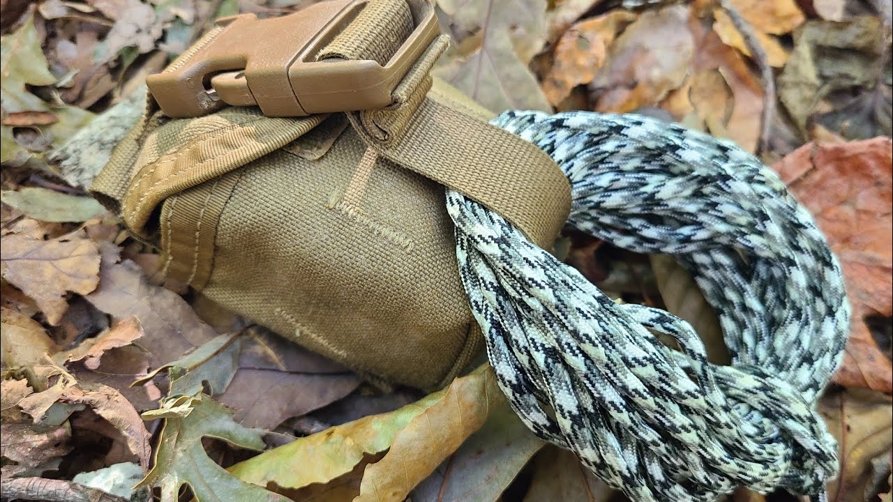 Grenade pouch edc/ survival kit. 12 items, 12 oz.