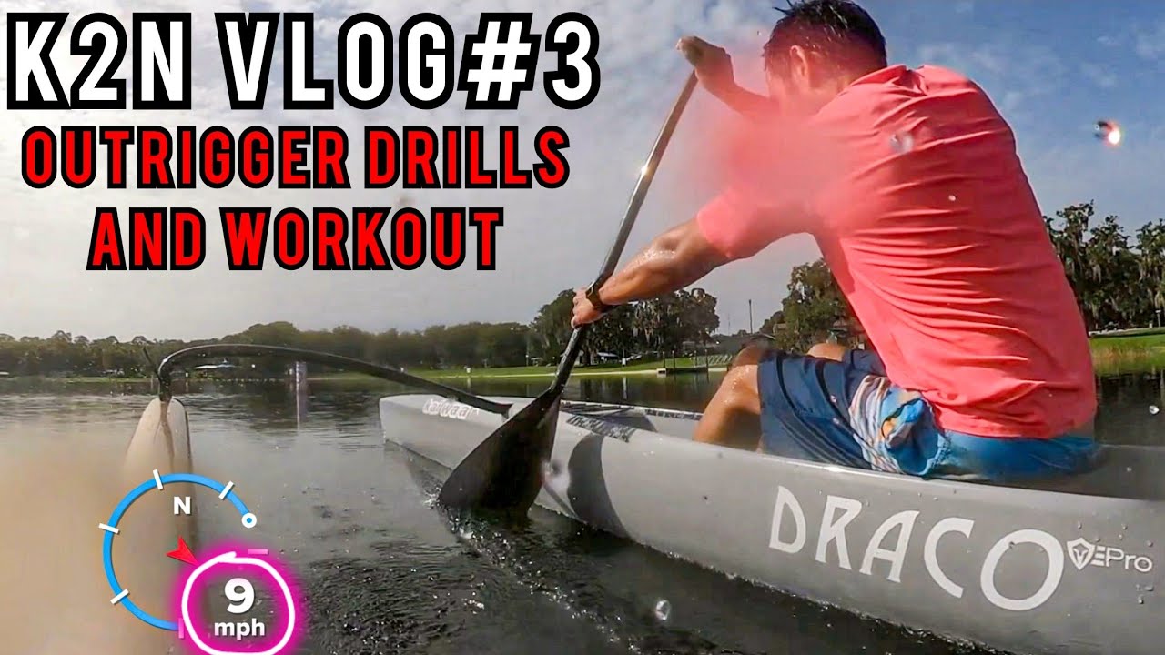 K2N Vlog #3 Outrigger Workout (Drills and a Huli)