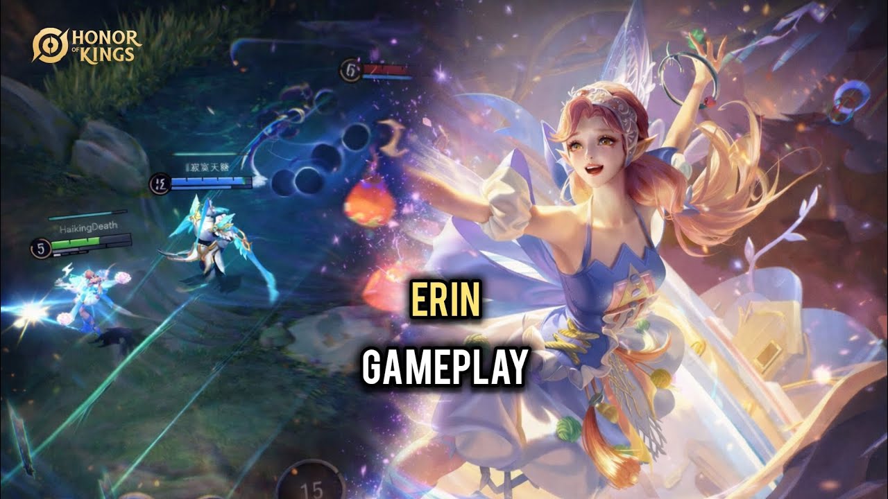 HOK : ERIN / LINEA FARMEO GAMEPLAY | HONOR OF KINGS 