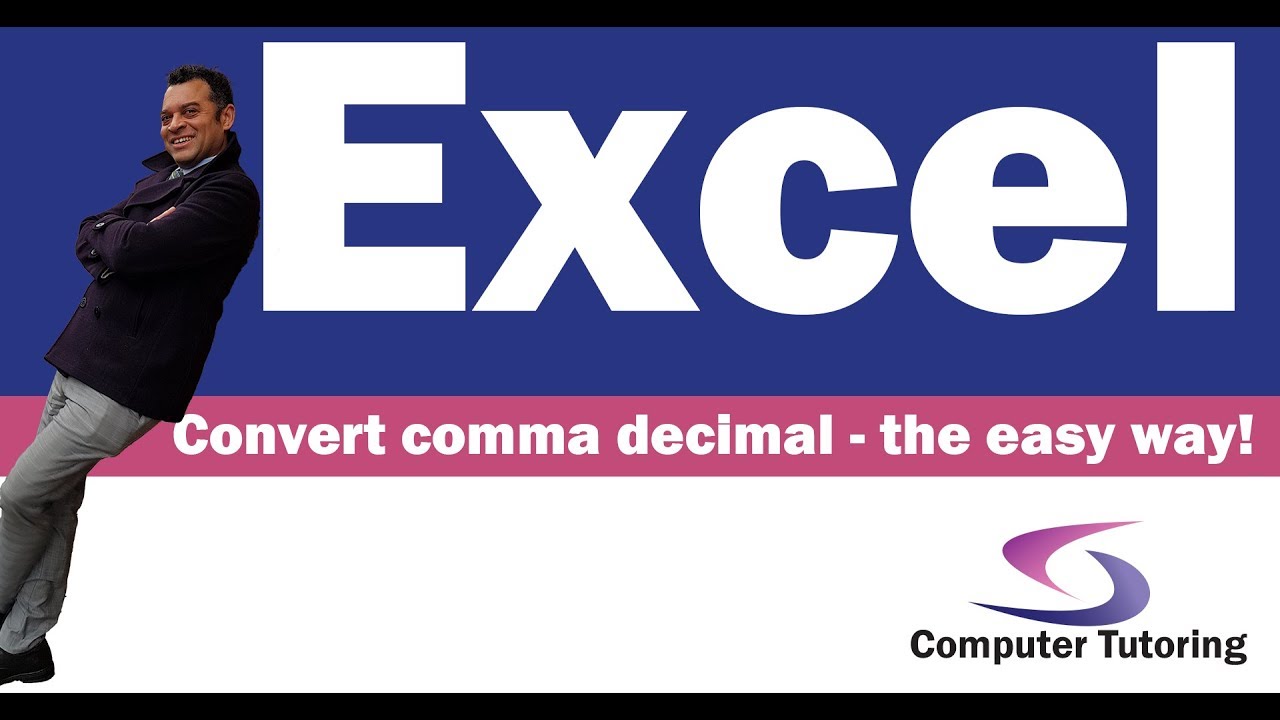 How to convert European numbers Excel?