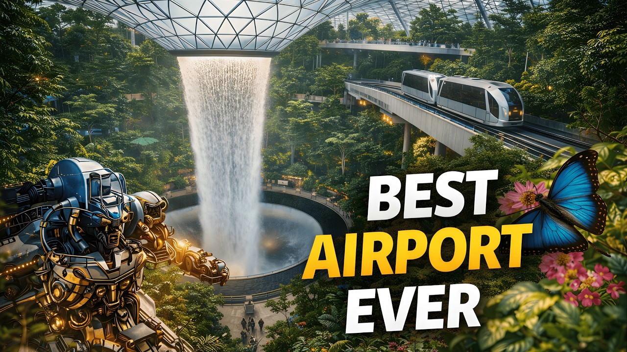 I Explored Singapore’s Airport for 6 Hours (It’s Insane!)