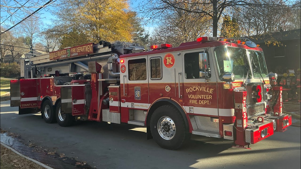 House Fire in Rockville, MD - Box Area 3-11