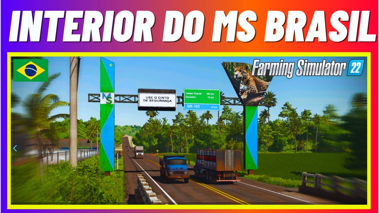 O Melhor Mapa Para Todas As Plataformas Interior do MS Brasil Farming Simulator 22