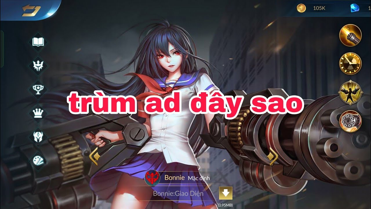 trùm ad loạn chiến mobile: Bonnie siêu ad late game bắn như máy