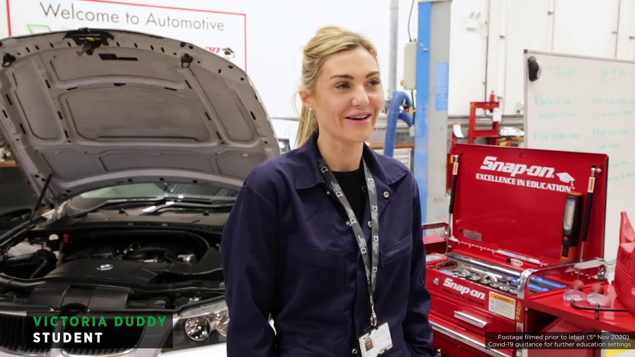Automotive | Adult Learner Case Study | Vicky Duddy | tmc.ac.uk