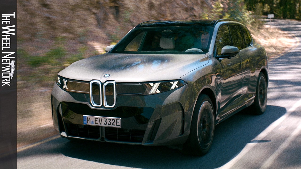 2027 BMW iX5 60 xDrive | Grey Pine Metallic | Driving, Interior, Exterior [4K]