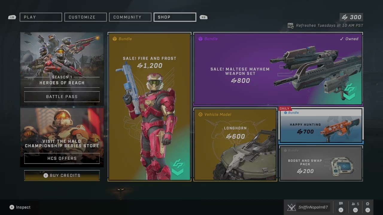 Halo Infinite store today... Is still Terrible!!