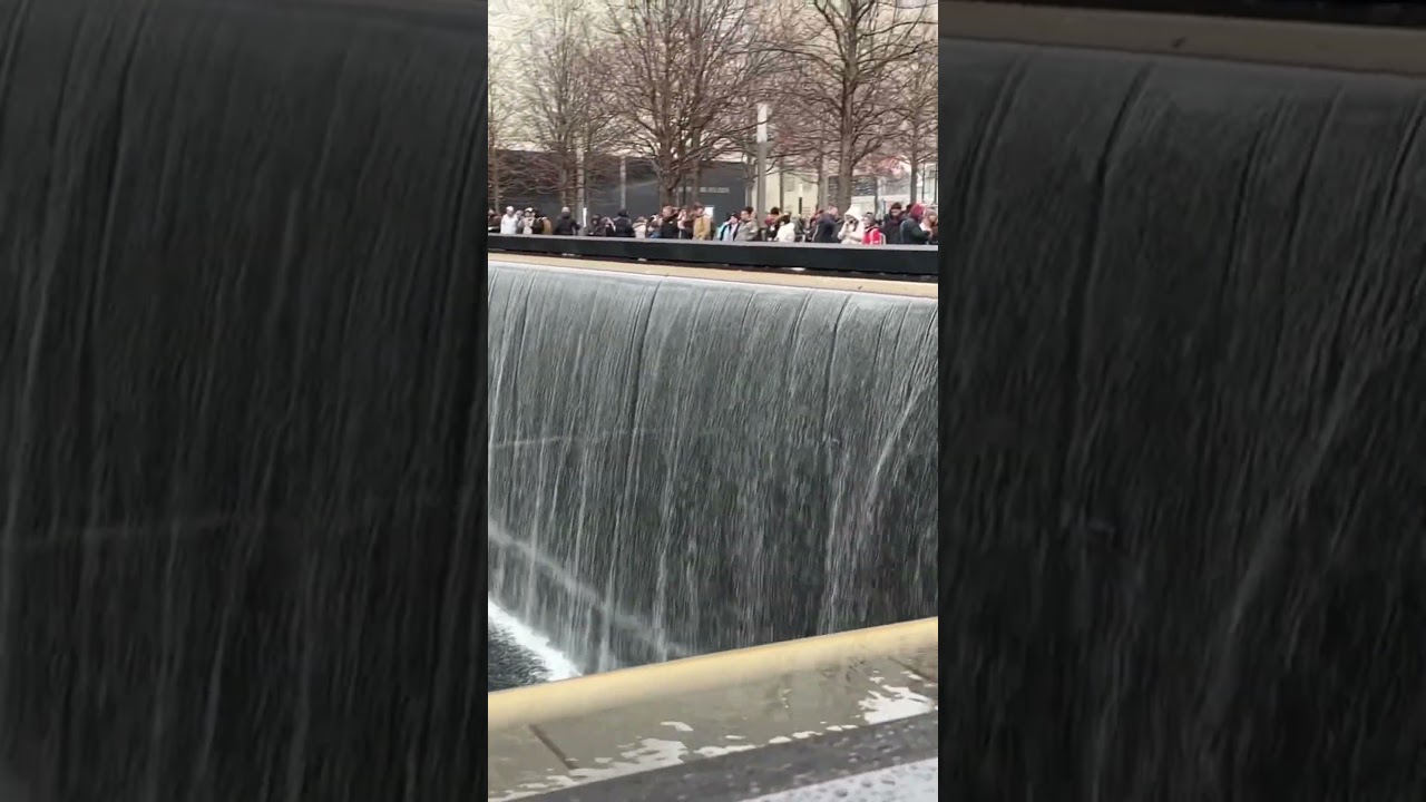 North tower pool. 911 Memorial & Museum., New York. 12/2025.