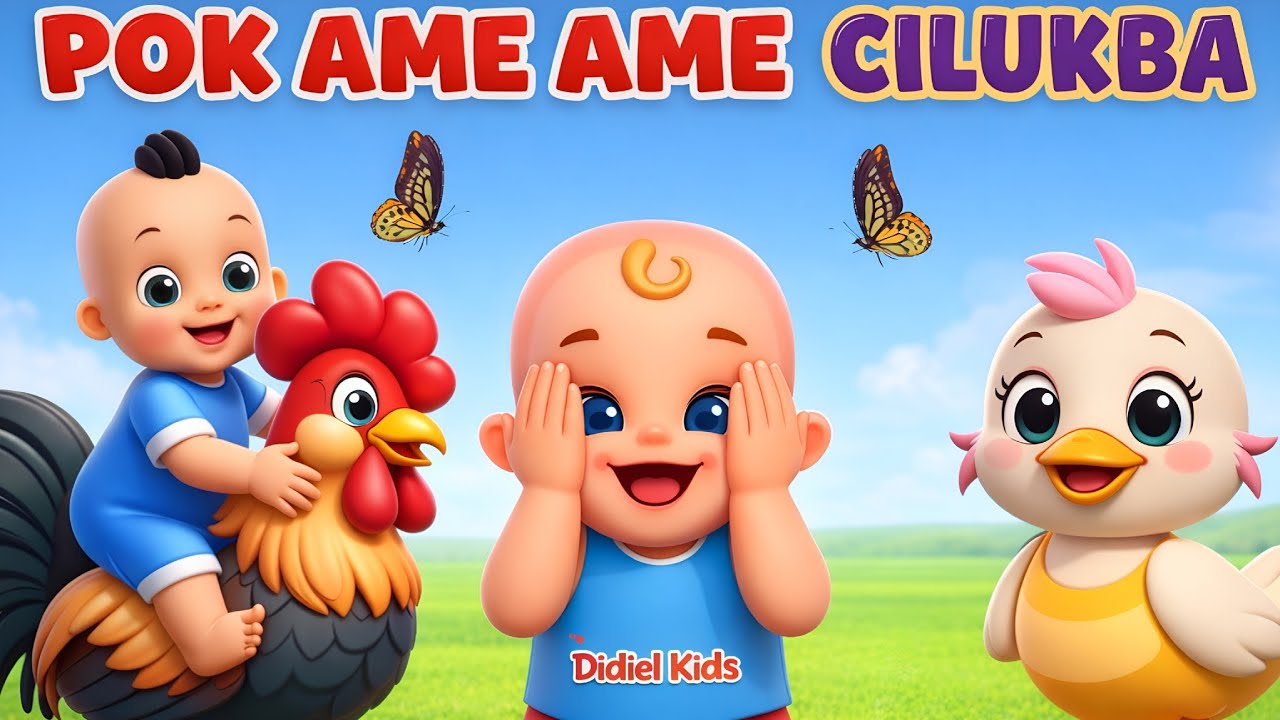 POK AME AME CILUKBA - LAGU ANAK INDONESIA POPULER 💖💙💚💛