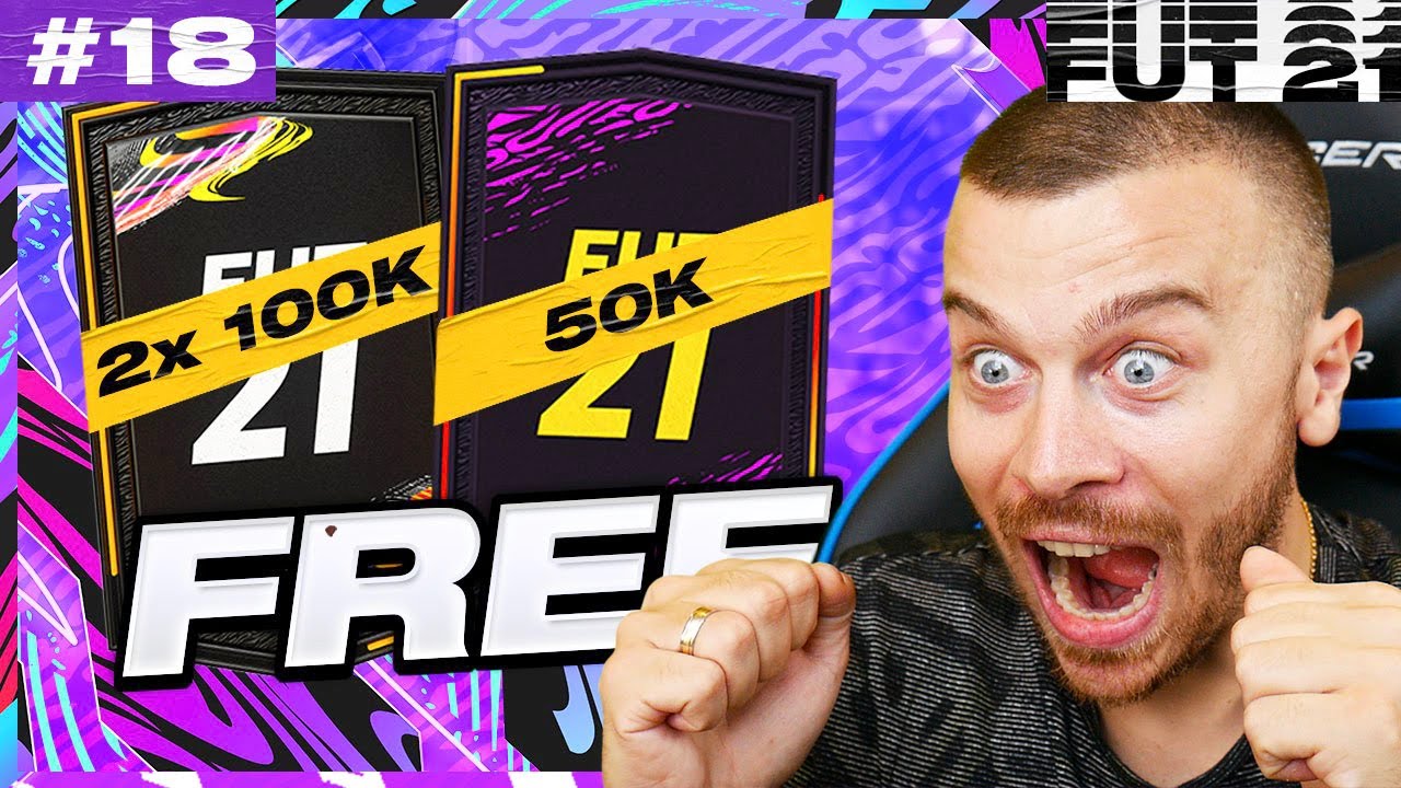 FIFA 21 THIS IS HOW I UNLOCKED FREE 100K & 50K PACKS in ULTIMATE TEAM & PACKED MY BEST PLAYER SO FAR