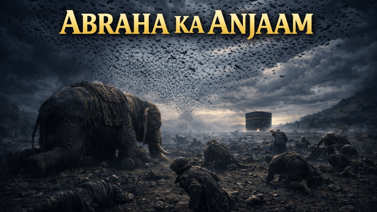 Surah AL-Fil | 60,000 ki fauj, Hathi k Lashkr aur Ababil Parindey ki Kahani kya hay?