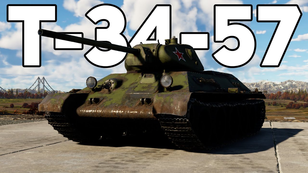T-34-57 | Teciak z Długą lufą | War Thunder