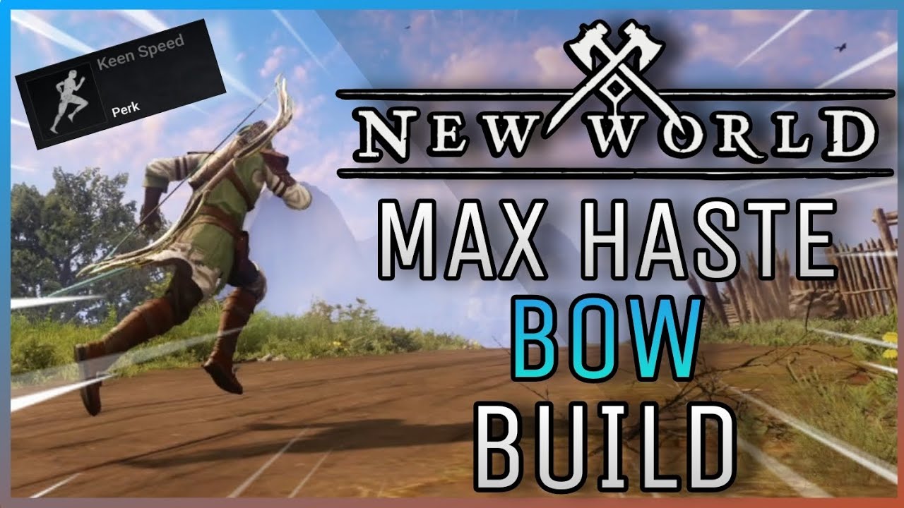 Speed Archer Bow Build Max Haste | New World Season 5