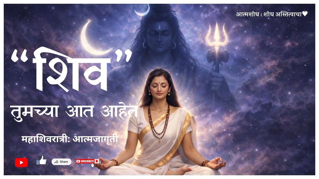 शिव आपल्या जीवनात का महत्त्वाचे? | Spiritual Meaning of Mahashivratri |#mahashivratri #innerpeace