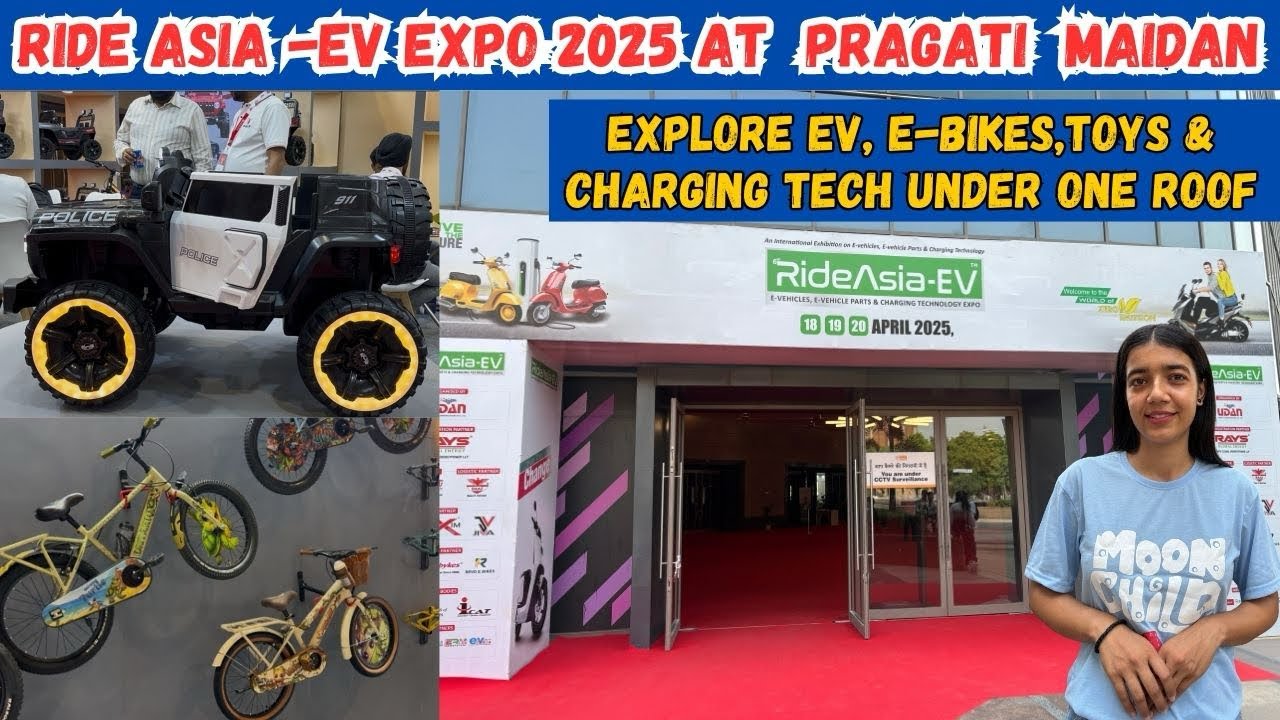 Ride Asia Expo 2025|EV Expo 2025|Toys Expo|Ride Asia Expo Pragati Maidan Delhi|Bicycles,Toys,EV Expo