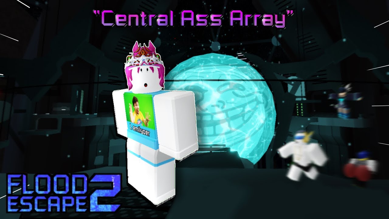 BEATING CENTRAL MASS ARRAY + FUNNY MOMENTS (Flood Escape 2)