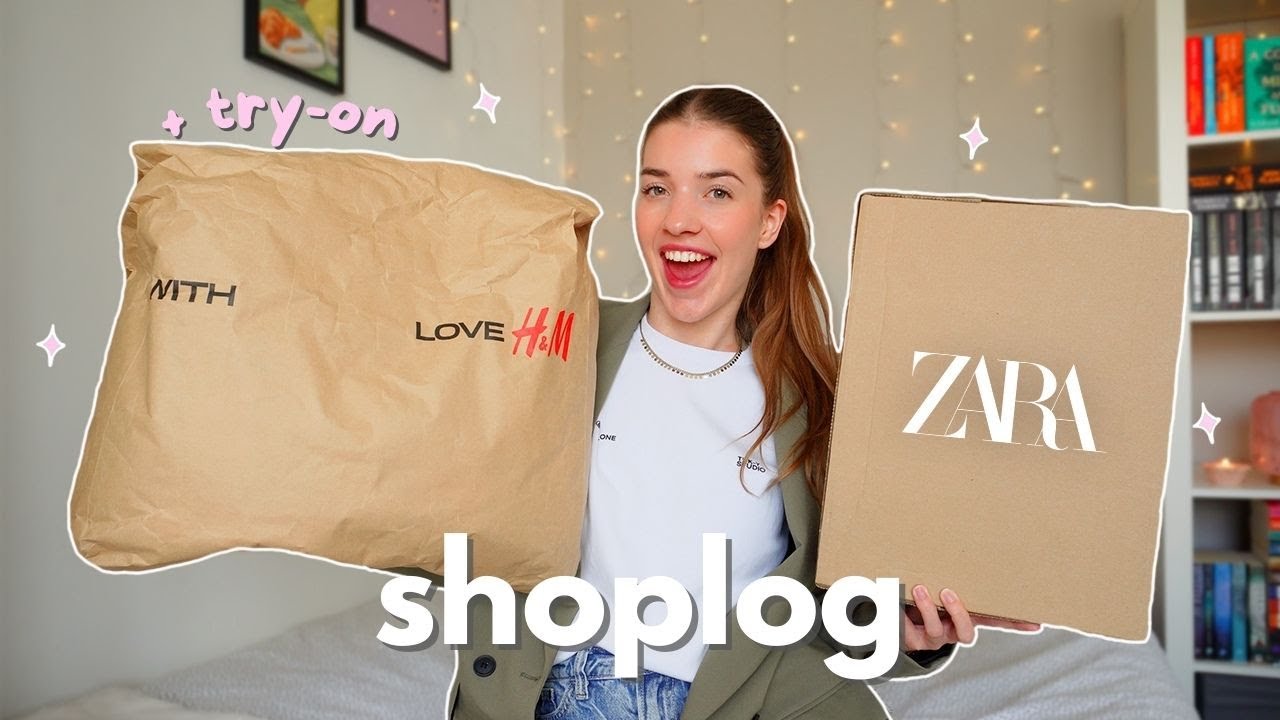 Mega Zara en H&M shoplog €300,- 🛍️💛🌸 + try on