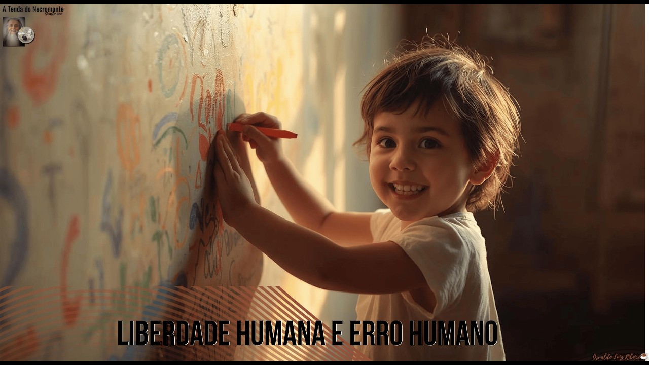 Live 617. Liberdade humana e erro humano. Porque na natureza n&atilde;o h&aacute; erro.