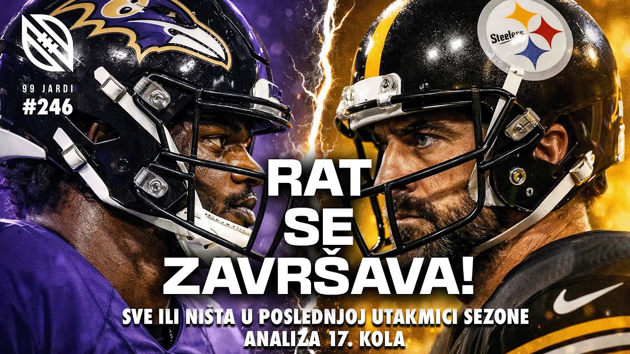 99 jardi #246 NFL Lamar protiv Rodžersa za ulazak u plejof ili kraj sezone jednog ili drugog!