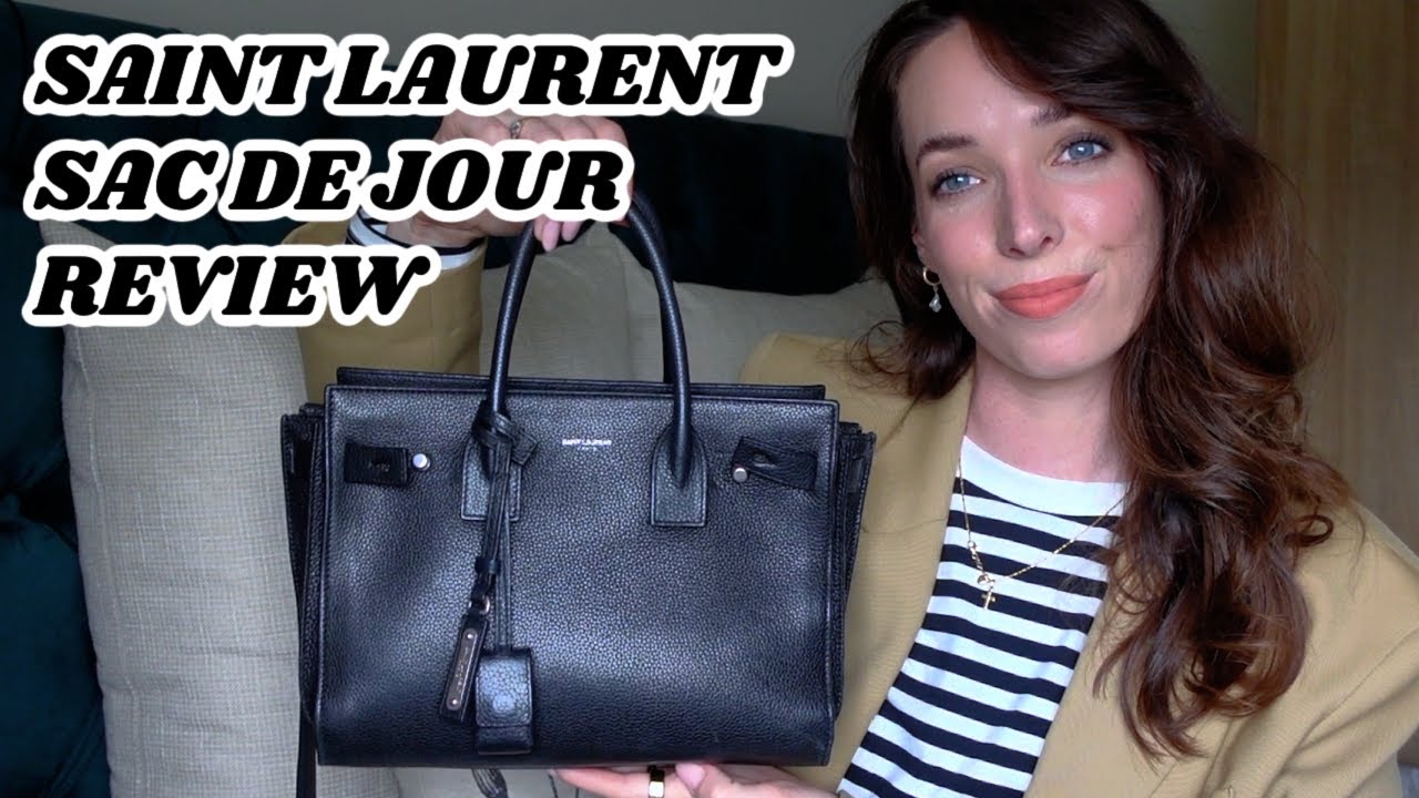 SAINT LAURENT SAC DE JOUR SUPPLE +3 YEARS REVIEW | Ciara O'Doherty | Luxury handbag review & try-on