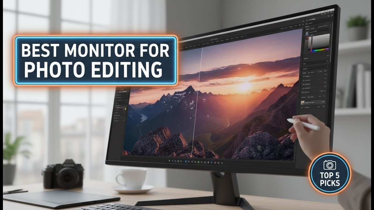 Top 6 Budget Monitors for Photo Editing: BEST For Lightroom & Photoshop