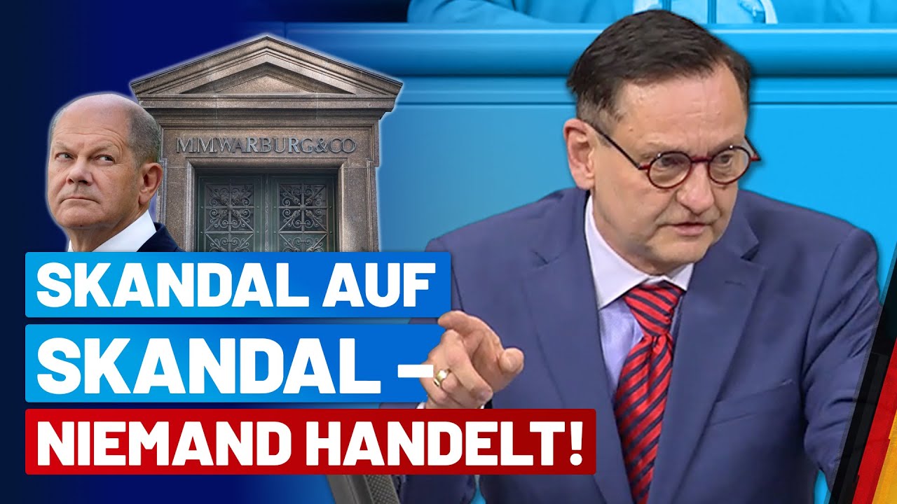 Hawala, Cum‑Ex, Warburg: Seit Jahren bekannt – aber keine Konsequenzen! Kay Gottschalk -AfD-Fraktion