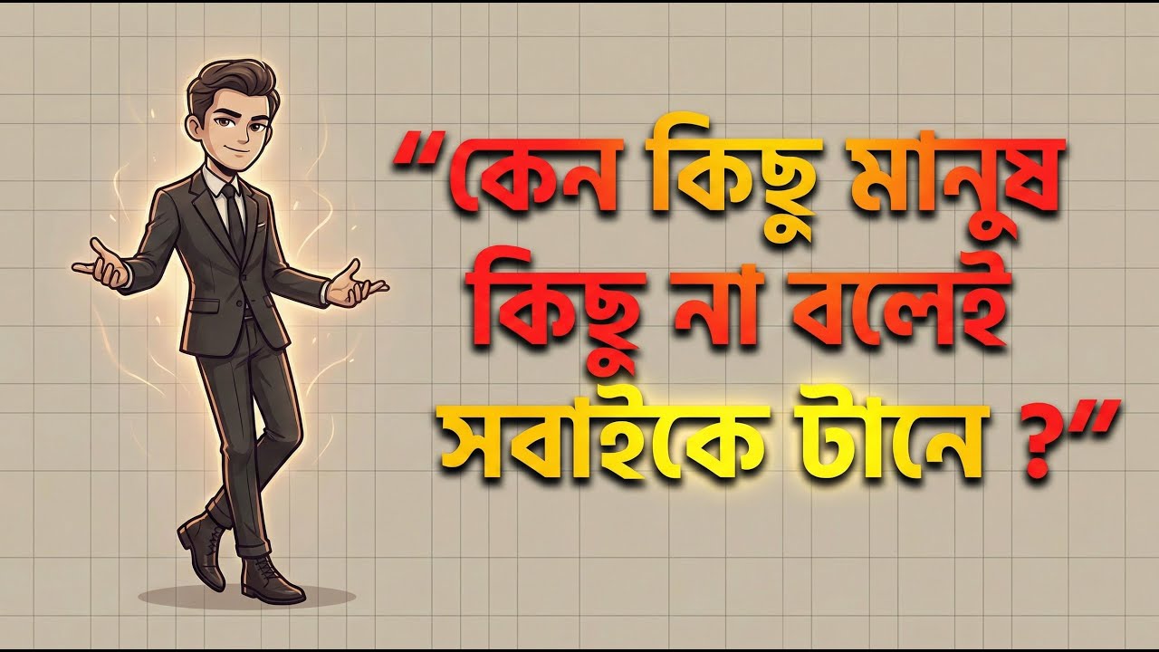 আকর্ষণীয় প্রভাবের মনস্তত্ত্ব | কেন কিছু মানুষ কিছু না বলেই সবাইকে টানে ?