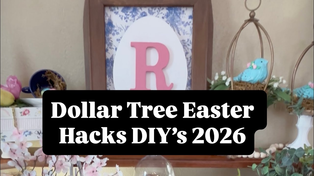 Dollar Tree  Easter Hacks Diy