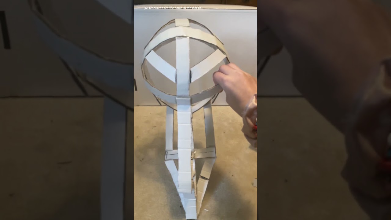 How to make a deer skull mask pt.3 