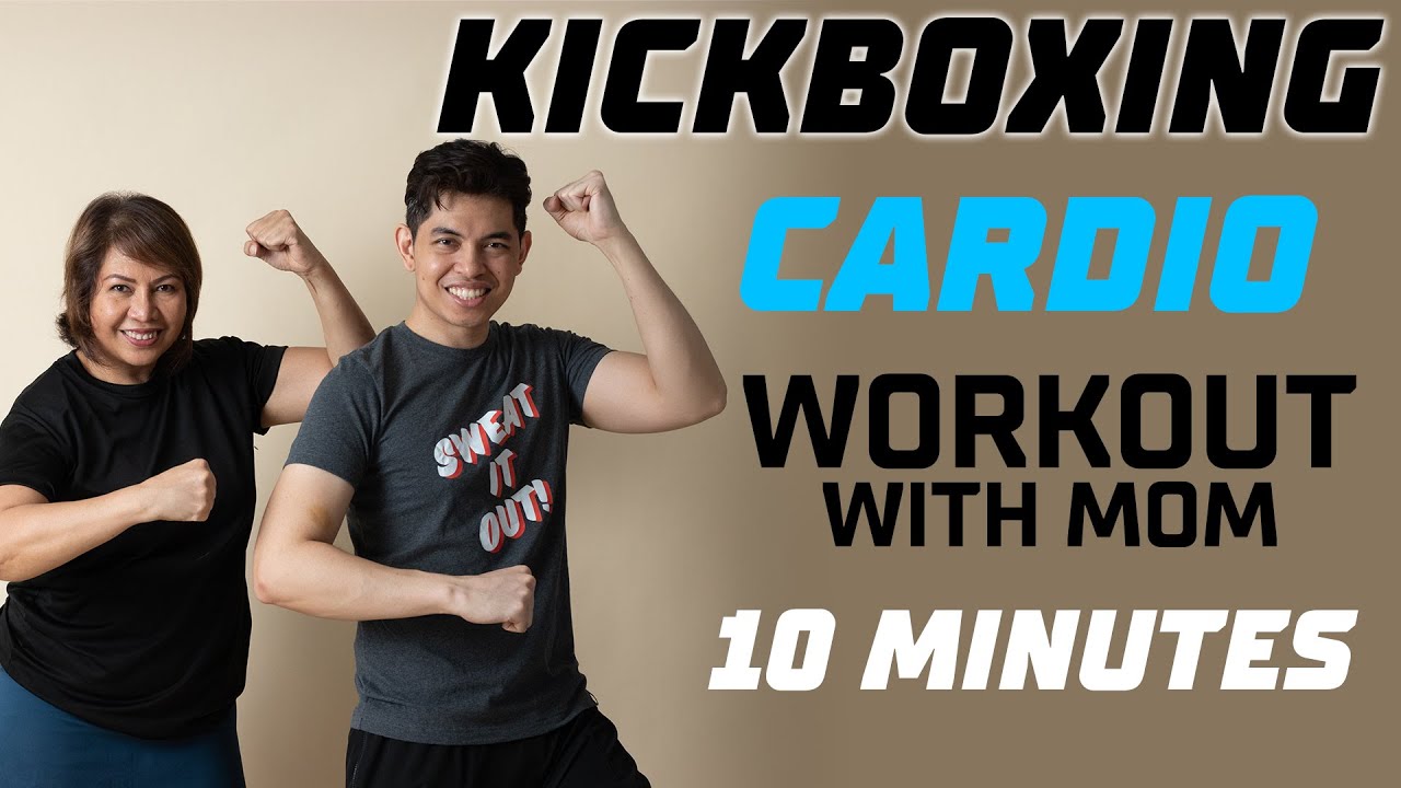 10 MIN KICKBOXING CARDIO WORKOUT • Keoni Tamayo • Workout #223