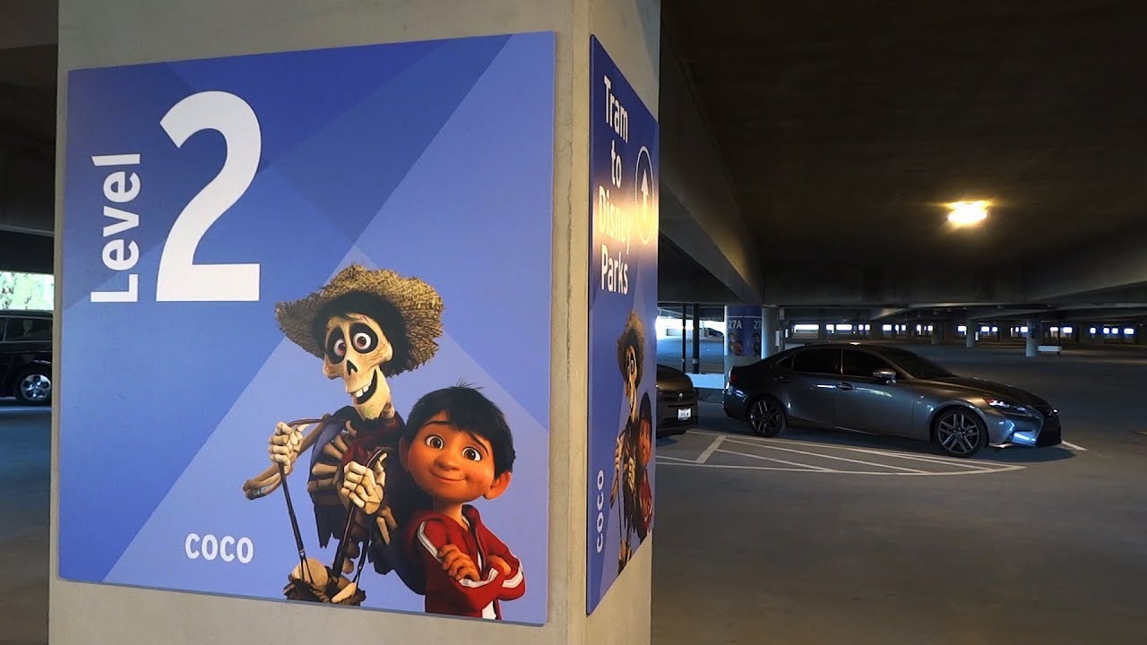 Pixar Pals parking structure now open at Disneyland Resort