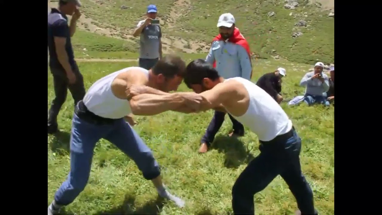 Abaz Yaylası güreş