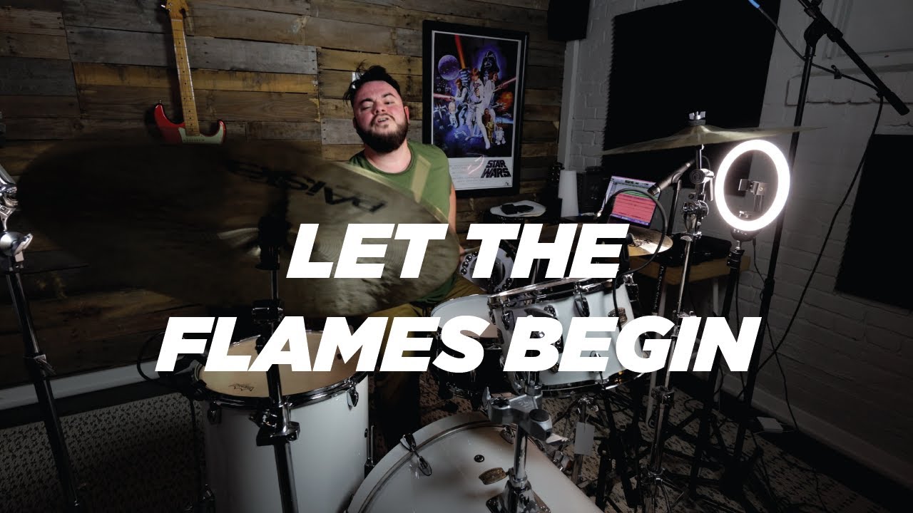 Paramore - Let The Flames Begin (RIOT) - Drum Cover