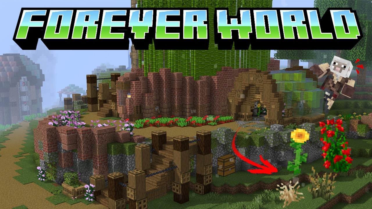 I Built a Little Garden Shed for Some Auto Flower Farms in My Forever World [Episode 17]