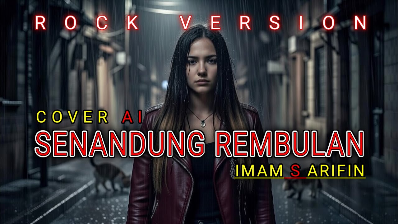 Senandung Rembulan - Imam s Arifin || ( AI Cover Musik Rock Energi )