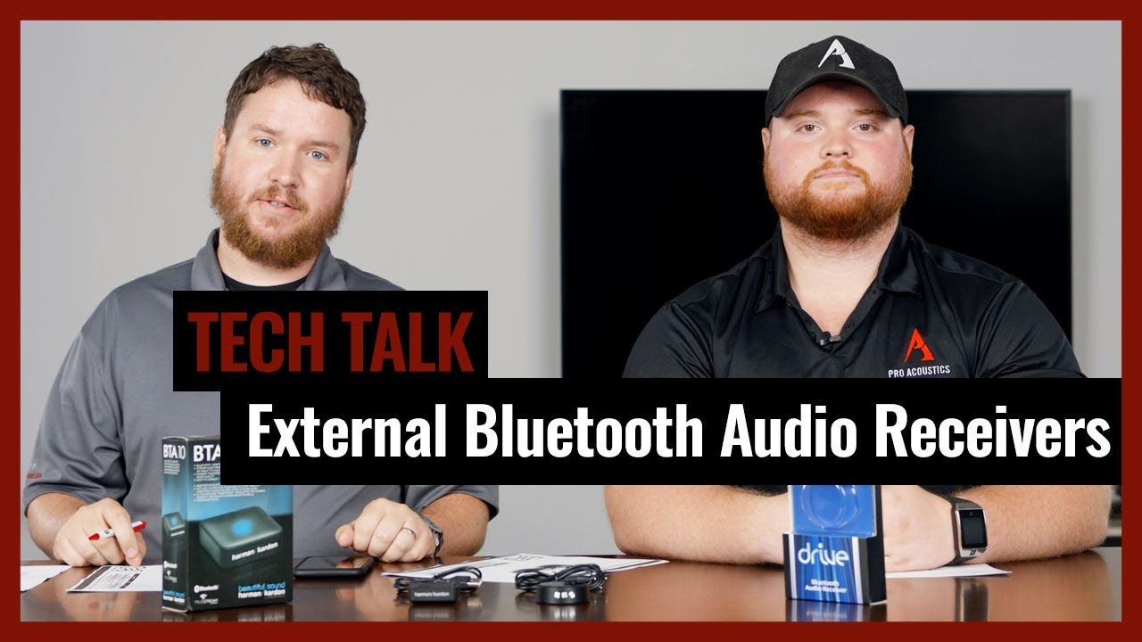 Top Bluetooth Audio Connection Receivers & Transmitters on Pro Acoustics Tech Talk Episode 14