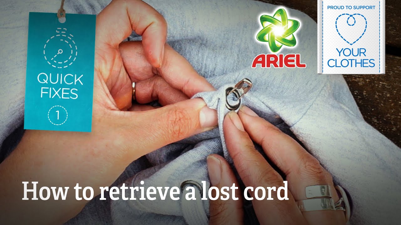 Quick fixes: How to retrieve a lost cord