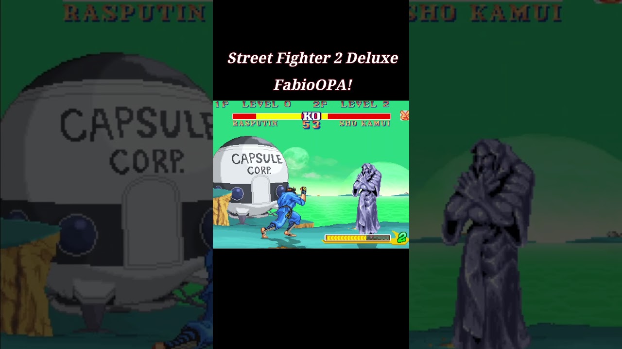 Palinha no Street Fighter 2 Deluxe - Jogando com Rasputin #Shorts