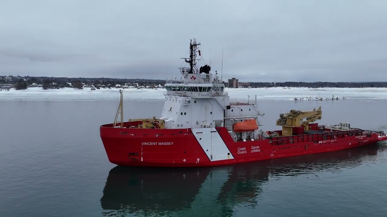 CCGS VINCENT MASSEY - HARBOR - Sault Ste Marie, Michigan  01.07.26
