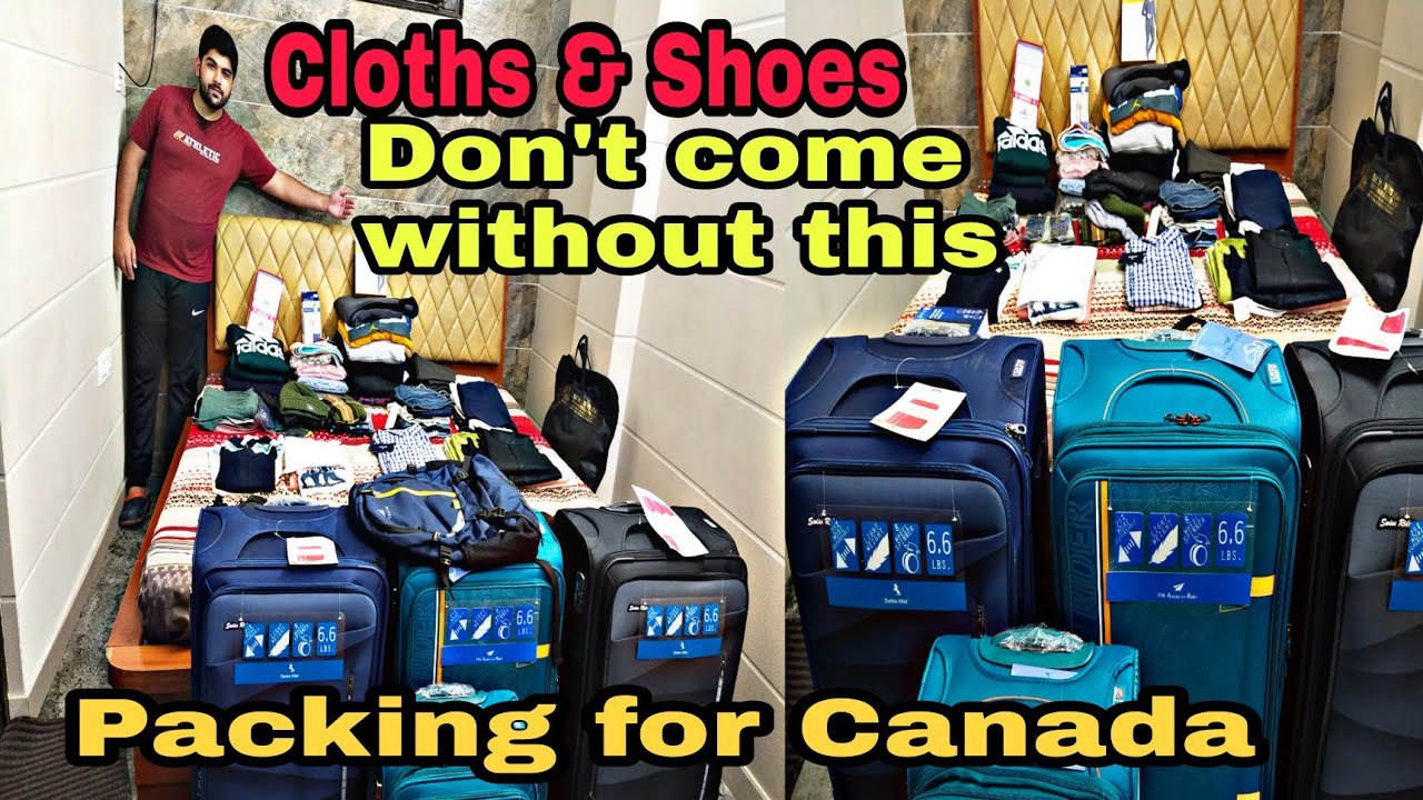 Packing for Canada for International Students Tips and Tricks | My Packing For Canada 2021|
